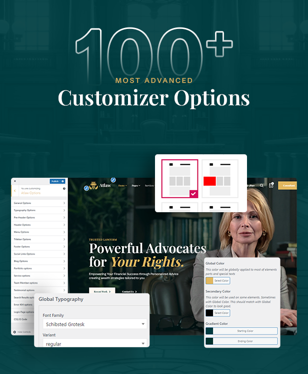 Atlaw - Lawyer and Attorney WordPress Theme