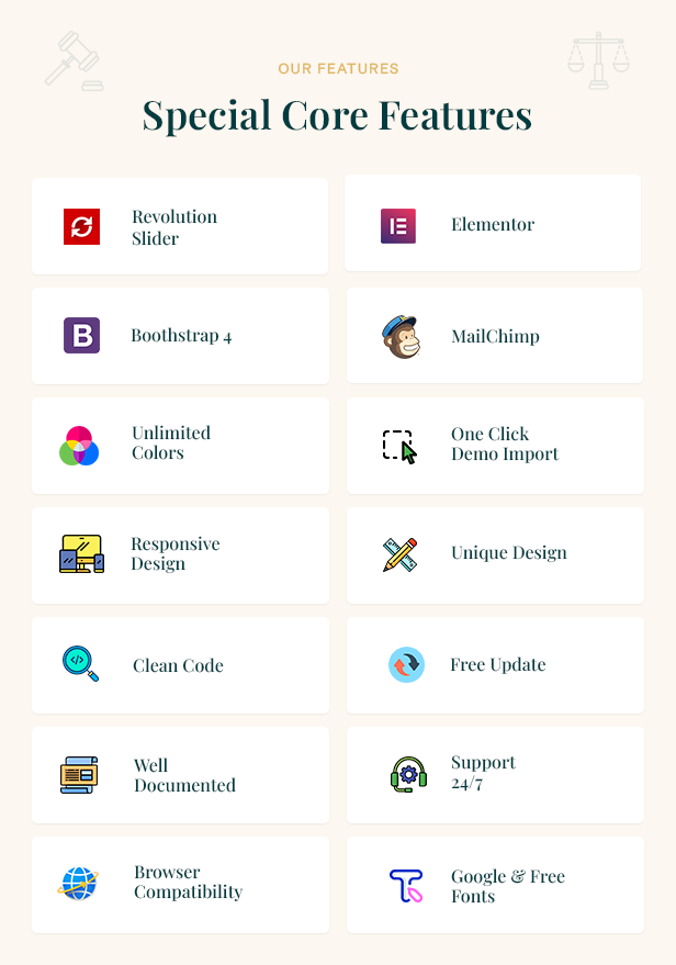 Atlaw - Lawyer and Attorney WordPress Theme
